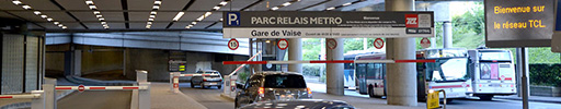 Parking relais TCL Lyon