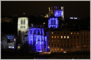 Fourvières - Fête des Lumières de Lyon 2012
